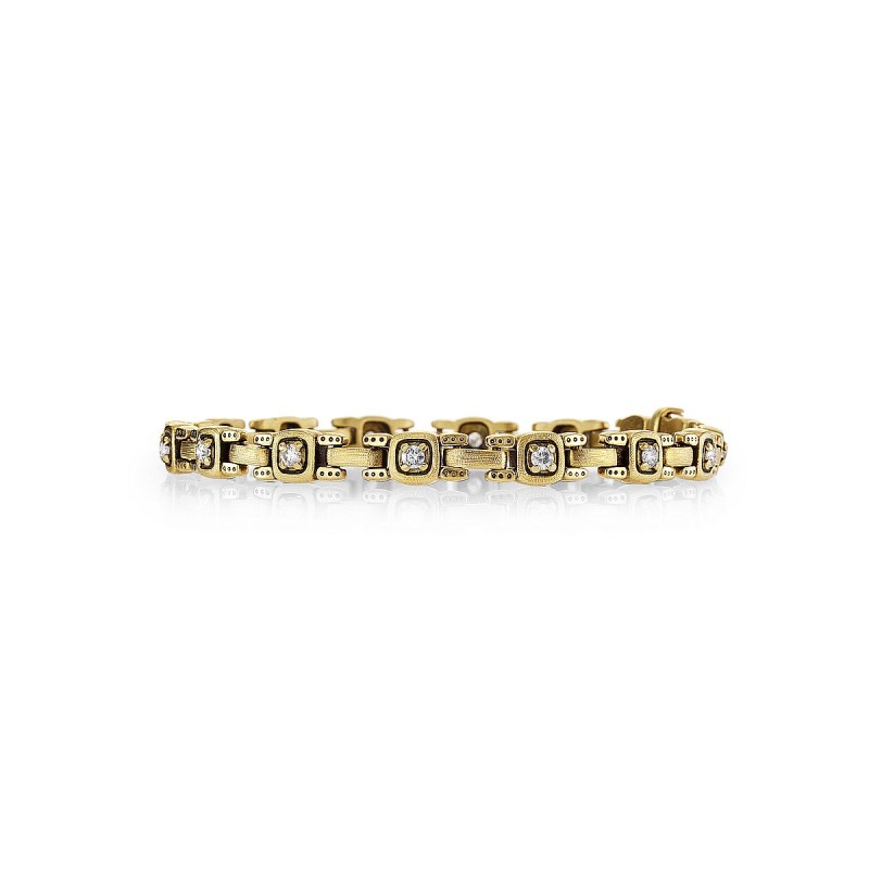 https://www.tinyjewelbox.com/upload/product/Yellow Gold and Diamond Path Bracelet