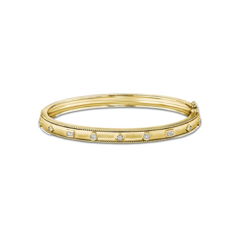 https://www.tinyjewelbox.com/upload/product/Gold and Diamond High Polish Bangle Bracelet