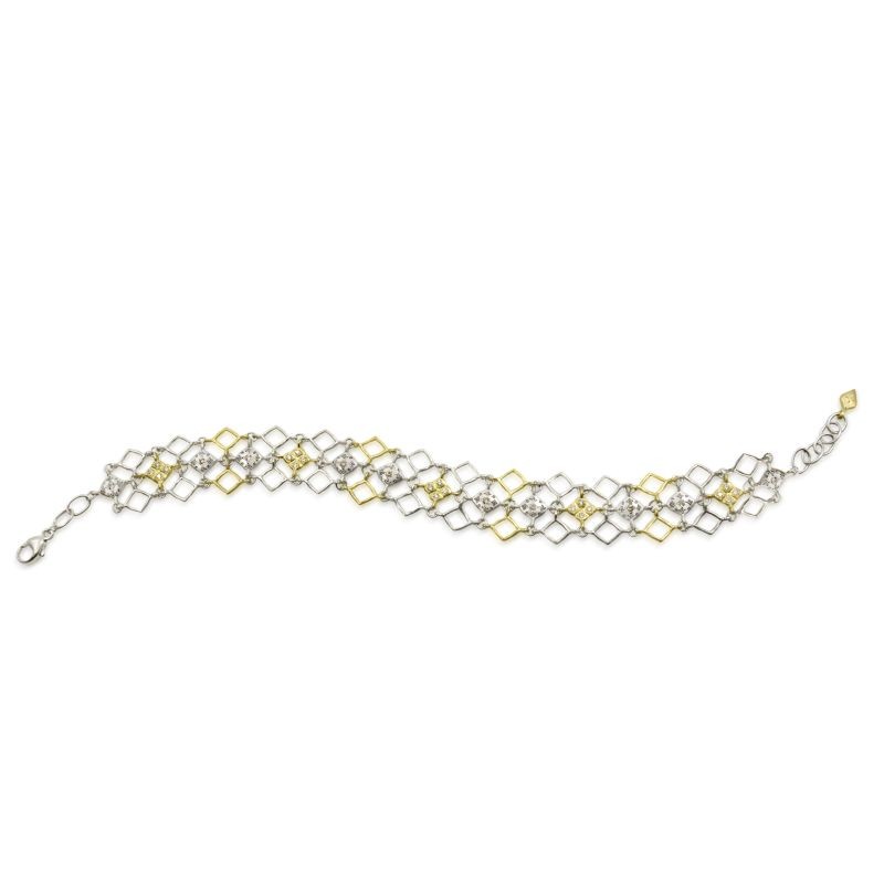 https://www.tinyjewelbox.com/upload/product/Gold and Silver Diamond Summer Nights Flexible Bracelet