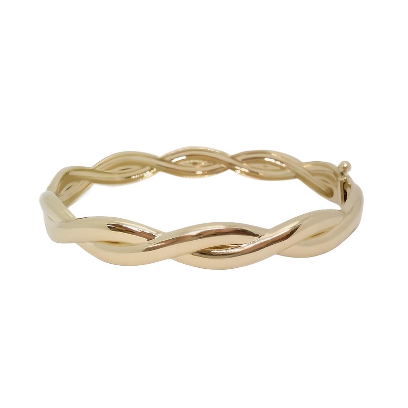 https://www.tinyjewelbox.com/upload/product/Gold Woven Bangle Bracelet