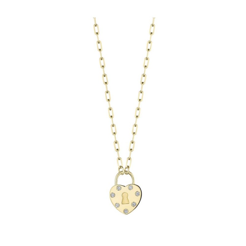 https://www.tinyjewelbox.com/upload/product/Gold and Diamond Heart Padlock Pendant Necklace