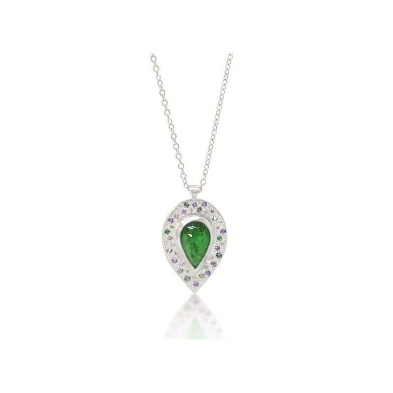 https://www.tinyjewelbox.com/upload/product/Sterling Silver Tsavorite and Sapphire Pendant Necklace