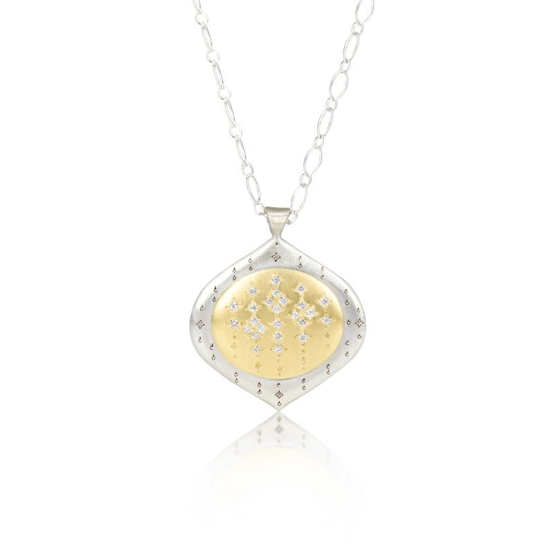 https://www.tinyjewelbox.com/upload/product/Gold and Silver Diamond Oval Nested Pendant Necklace