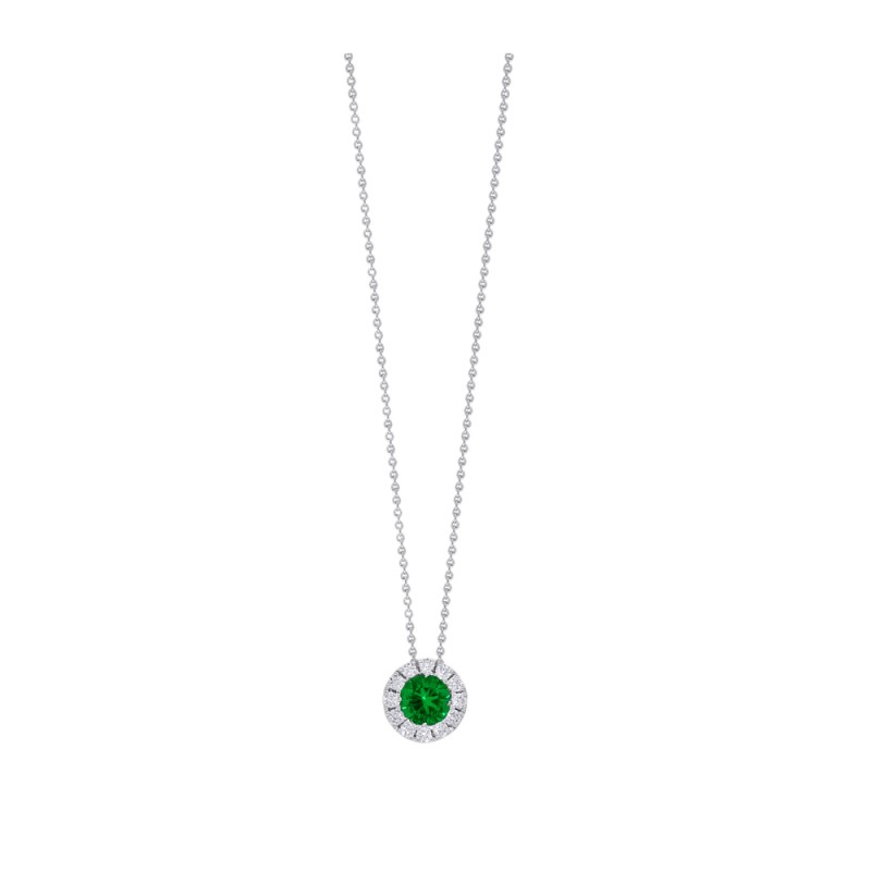 https://www.tinyjewelbox.com/upload/product/White Gold Emerald and Diamond Halo Pendant Necklace