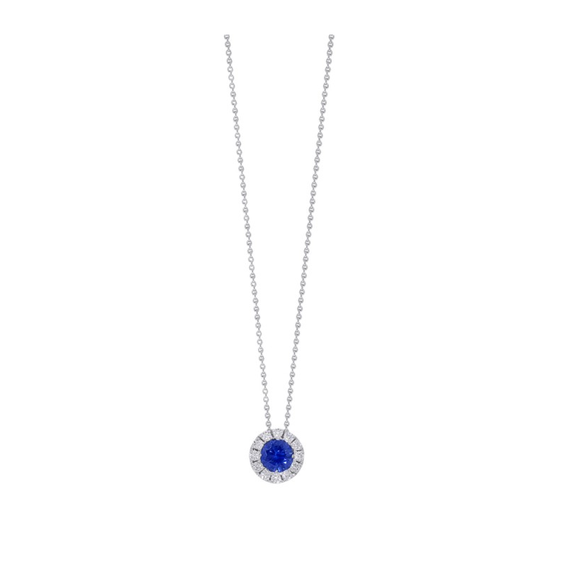 https://www.tinyjewelbox.com/upload/product/White Gold Sapphire and Diamond Halo Pendant Necklace