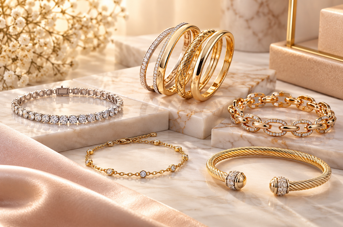 How to Choose the Right Designer Bracelet: Tennis, Bangles, Chains & More?
