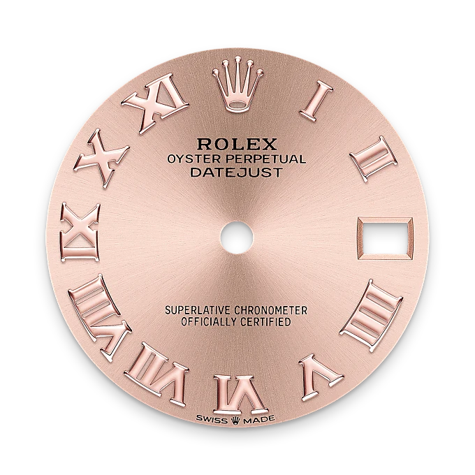 Rosé-colour dial