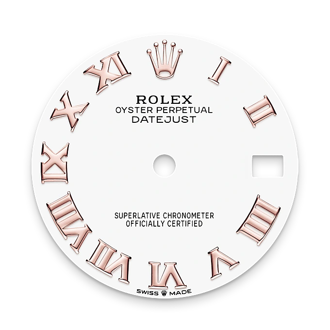 White dial